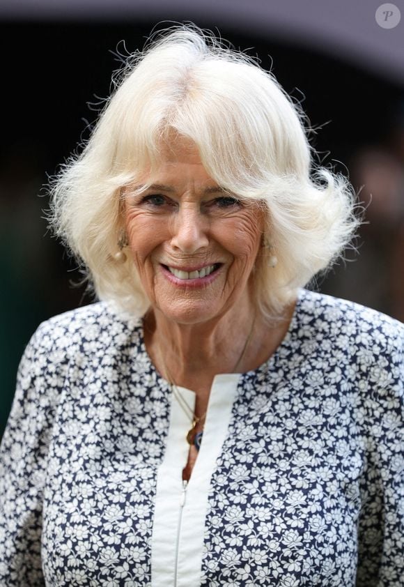 Camilla Parker Bowles, reine consort d'Angleterre, visite le Sandringham Flower Show 2025.
Crédit : Chris Radburn/WPA-Pool/Bestimage