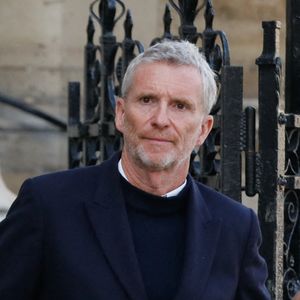 Et laisse derrière lui de nombreux collègues attristés.

Denis Brogniart - Sorties des obsèques de Jean-Pierre Pernaut en la Basilique Sainte-Clotilde à Paris le 9 mars 2022. 

© Christophe Clovis / Bestimage