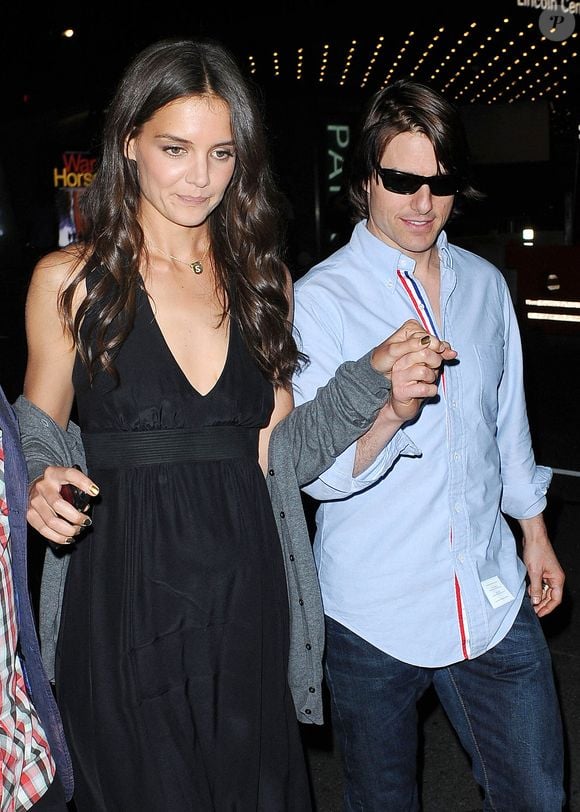 Tom Cruise et Katie Holmes arrivent à l'After Party pour 'Don't Be Afraid Of The Dark' à New York City, NY, USA le 8 août 2011. Photo by Humberto Carreno/Startraks/ABACAPRESS.COM