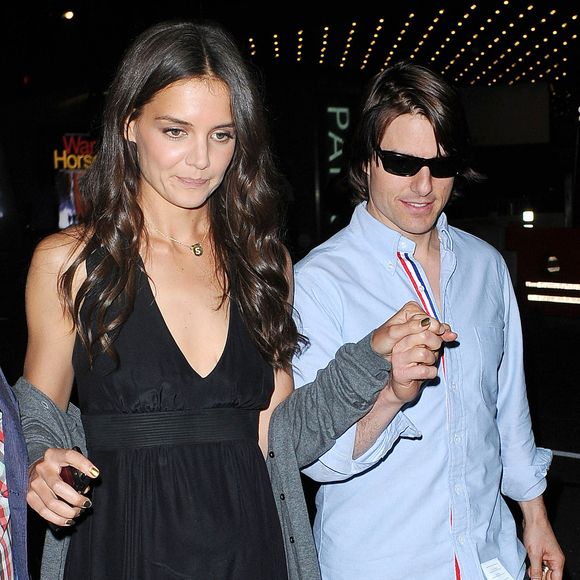 Tom Cruise et Katie Holmes arrivent à l'After Party pour 'Don't Be Afraid Of The Dark' à New York City, NY, USA le 8 août 2011. Photo by Humberto Carreno/Startraks/ABACAPRESS.COM