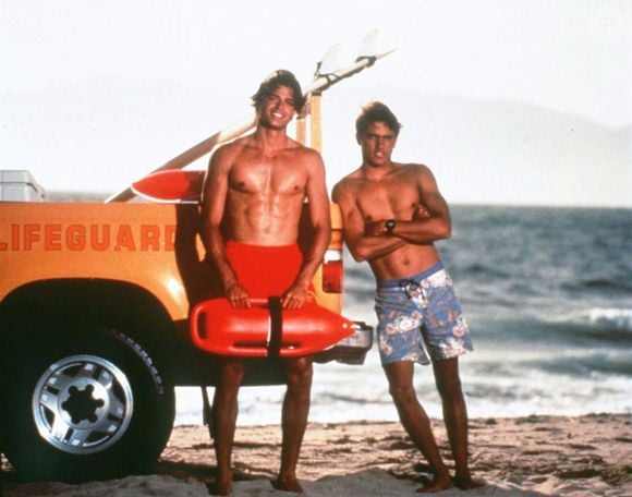 David Chavet et Kelly Slater pour "Alerte à Malibu".
ALPHA AGENCY / BESTIMAGE