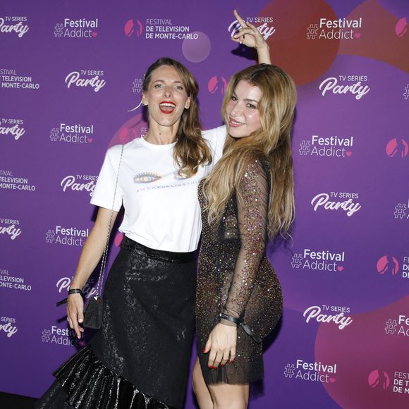 Lola Marois et Elodie Varlet lors de la soirée ' Series' au Fairmont Hotel lors du 61Eme Festival de Televison de Monte-Carlo le 18 juin 2022.
© Denis Guignebourg / Bestimage