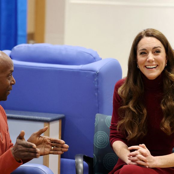 Catherine (Kate) Middleton, princesse de Galles à l'hôpital Royal Marsden, où elle a reçu son traitement contre le cancer, à Londres, Royaume-Uni, le 14 janvier 2025. © Chris Jackson/WPA-Pool/Bestimage