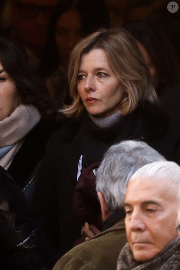 Wendy Bouchard - Sorties des obsèques de Brigitte Bardot en l'église Paroissiale Notre-Dame-de-l'Assomption de Saint-Tropez, France, le 7 janvier 2026.  © Jacovides-Moreau/Bestimage