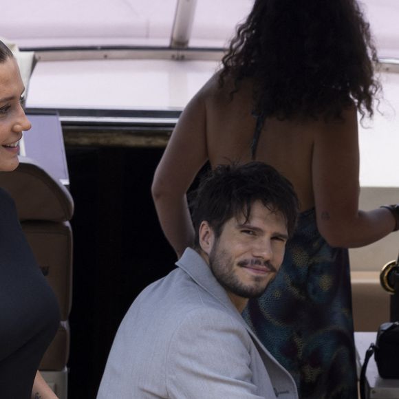 Adèle Exarchopoulos et François Civil - Arrivées au défilé de mode Jacquemus Cruise "La Casa" à la Casa Malaparte à Capri, Italie, le 10 juin 2024. © Borde-Da Silva/Bestimage