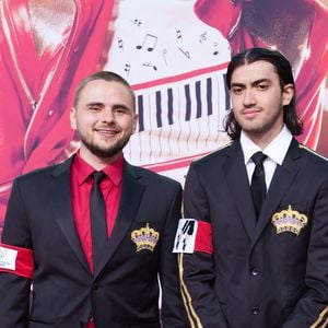 Prince et Bigi, les deux fils de Michael Jackson, se sont présentés sur le tapis rouge à Berlin à l’occasion de la grande première mondiale du film "Michael", biopic retraçant la vie de leur père.

Prince Michael Jackson, Jr, Prince Michael Joseph Jackson, II Bigi - Première du biopic "Michael" à Berlin. © API / BESTIMAGE