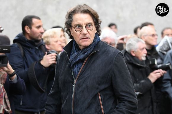 Francis Cabrel lors des funérailles de Dick Rivers à l'église Saint-Pierre de Montmartre à Paris, en France, le 2 mai 2019. Photo : ABACAPRESS.COM
