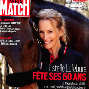 Estelle Lefébure, Paris Match du 30 avril 2026