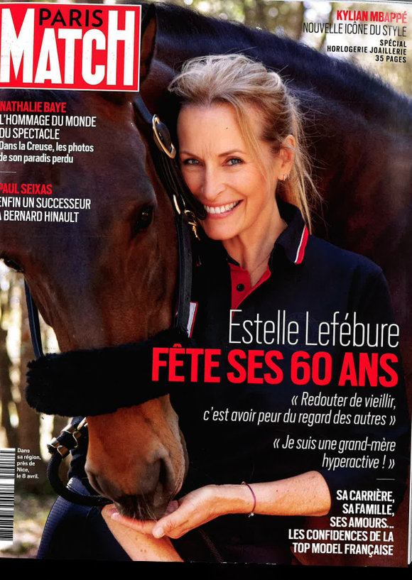 Estelle Lefébure, Paris Match du 30 avril 2026