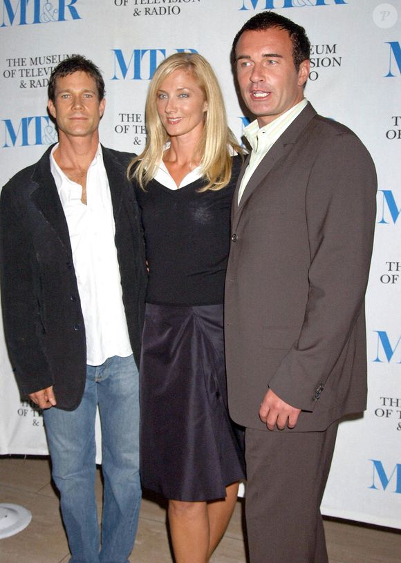 Le casting de la série "Nip/Tuck", Dylan Walsh, Joely Richardson et Julian McMahon au Museum of Television and Radio à Beverly Hills, le 19 septembre 2005. Photo par Roger Karnbad/LFI/ABACAPRESS.COM
