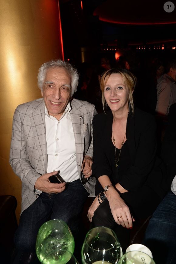 Gérard Darmon et sa femme Christine lors de l'after party du film "Chacun sa vie" à L'Arc à Paris, France, le 13 mars 2017. © Rachid Bellak/Bestimage