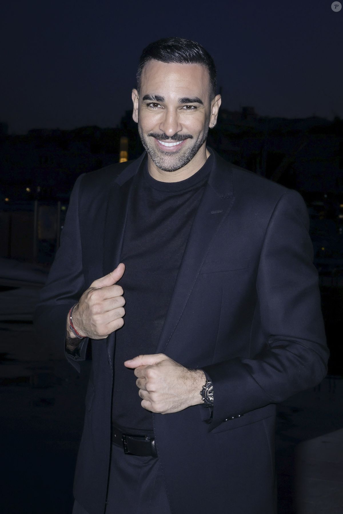 Adil Rmi Photo : Exclusif - Adil Rami en backstage de l'émission