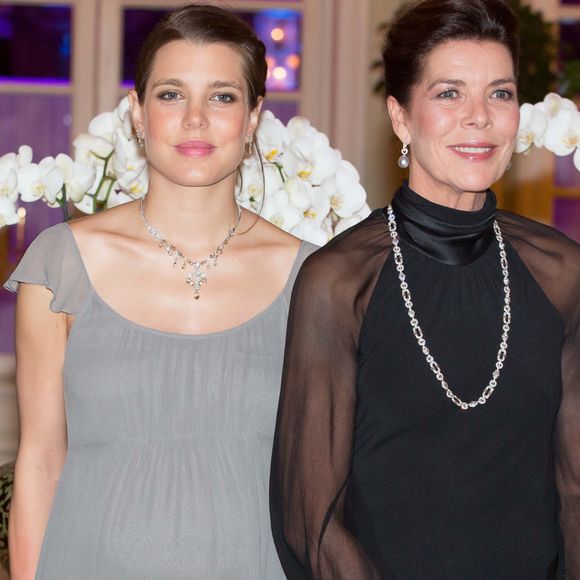 Charlotte Casiraghi enceinte, La Princesse Caroline de Hanovre - No Tabloids - Diner de gala des 50 ans de l'association AMADE Mondiale a l'hotel Hermitage a Monaco le 4 octobre 2013 Frederic Nebinger / Bestimage