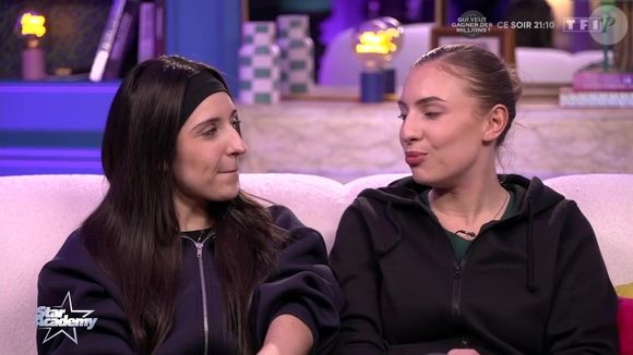 Léa et Ambre s’affronteront lors d’une finale 100 % féminine pour succéder à Marine.

Léa et Ambre dans la Star Academy. Capture d'écran/TF1