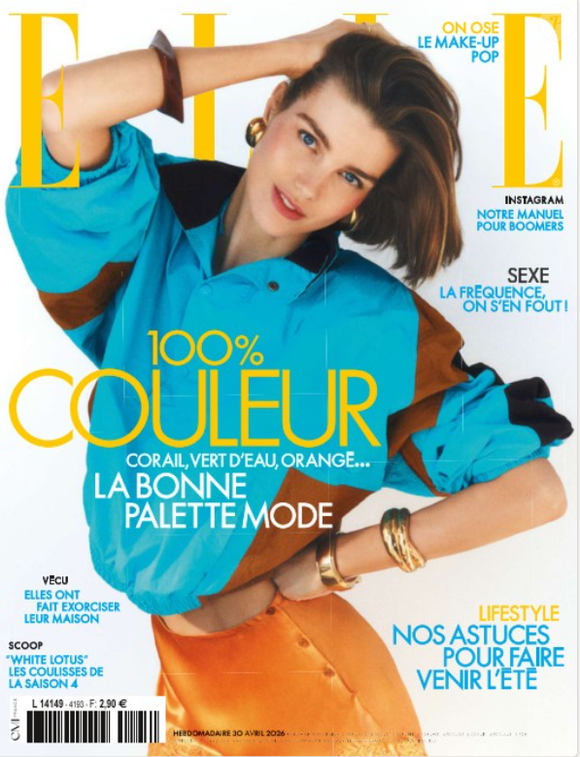 Couverture du magazine "Elle".