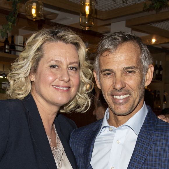 Exclusif - Paul et Luana Belmondo - Luana Belmondo lors du lancement de son livre "Italia mia Luana cuisine Rome" et de l'annonce de la diffusion de la série d'émissions sur la chaîne TV My Cuisine, au  restaurant l'Osteria del Vino du marché spacieux Eataly Paris Marais à Paris le 7 novembre 2019. © Tiziano Da Silva - Pierre Perusseau/Bestimage