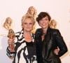 Muriel Robin (Molière d'honneur) et sa femme Anne Le Nen - Photocall des lauréats de la 37ème Nuit des Molières aux Folies Bergère à Paris le 4 mai 2026.

© Jack Tribeca / Bestimage