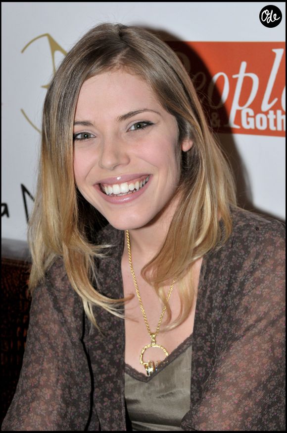 Emma Daumas en janvier 2008.
Bestimage