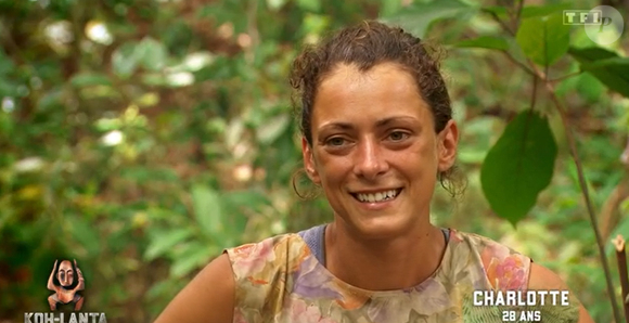 Charlotte lors de la finale de "Koh-Lanta, La Tribu maudite" sur TF1 mardi 3 décembre 2024.