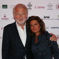 Pierre Gagnaire et sa femme Sylvie Le Bihan propriétaires d'une maison dans le Perche dans un charmant village de 200 habitants