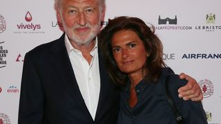 Pierre Gagnaire et sa femme Sylvie Le Bihan propriétaires d'une maison dans le Perche dans un charmant village de 200 habitants