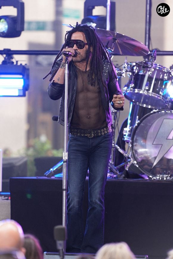 Il faut dire que la star internationale affiche une silhouette digne d'un athlète ayant trois décennies de moins.

Lenny Kravitz sur la scène du "Today Show" à New York, 12 septembre 2024. 

© Bestimage