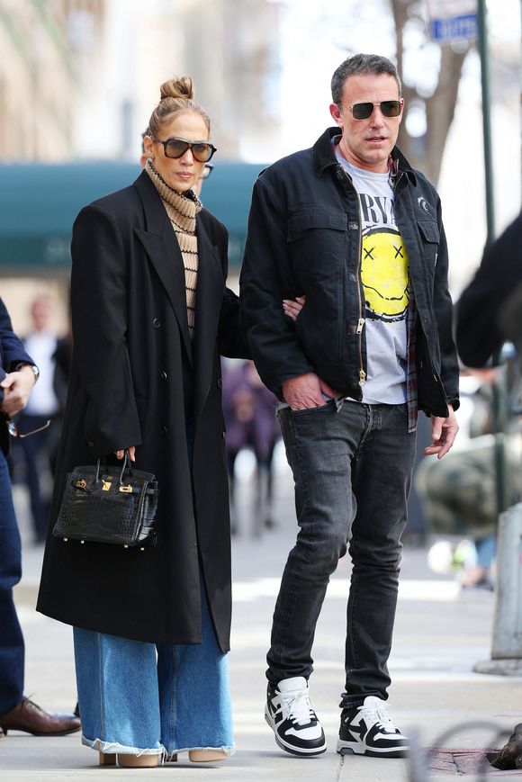 03/30/2024 Ben Affleck et Jennifer Lopez en visite à New York. 
Photo : The ImageDirect / Bestimage