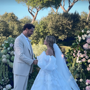 Story Instagram de Gennifer Demey lors de son mariage avec Eric Antoine.