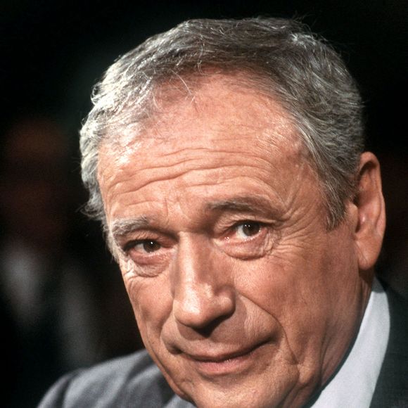L'acteur français Yves Montand en avril 1987. Photo par Dpa/Abaca
