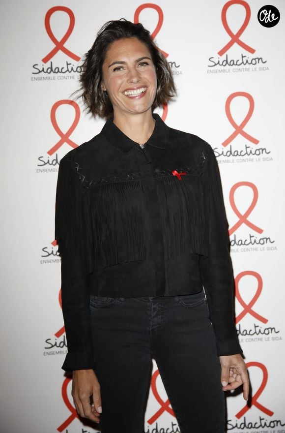 Alessandra Sublet - Soirée de lancement du Sidaction 2019 à la salle Wagram à Paris, le 18 mars 2019. © Marc Ausset-Lacroix/Bestimage