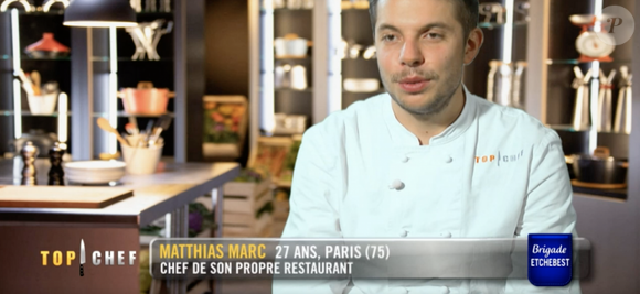 Plus encore, il annonce de nouveaux projets à venir.

Matthias lors de la demi-finale de "Top Chef 2021", sur M6.