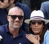 Invitée sur VivaCité Radio, Amel Bent a notamment évoqué un sujet qui fâche, et qui a eu le don de mettre en colère ses filles.
Amel Bent et son mari Patrick Antonelli dans les tribunes des internationaux de tennis de Roland Garros à Paris, France, le 3 juin 2018. © Dominique Jacovides - Cyril Moreau/Bestimage