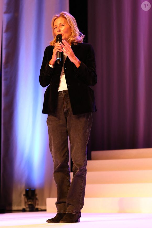 Le 2 octobre 2025, Dinard, Bretagne, France : Claire Chazal lors de la cérémonie d'ouverture du 36ème Festival du Film Britannique et Irlandais de Dinard, France (Credit Image : © Mickael Chavet/ZUMA Press Wire)