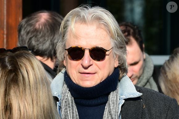 Alain Turban - Obsèques de Gilles Dreu au crématorium de Lavilledieu en Ardèche le 16 janvier 2025.
© Romain Doucelin / Bestimage