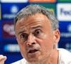 Photo d'archives du 28-04-2025 de l'entraîneur du Paris Saint-Germain, Luis Enrique, qui a mis ses joueurs au défi de s'inscrire dans l'histoire du club en remportant la Ligue des champions. Adam Davy/PA Wire.