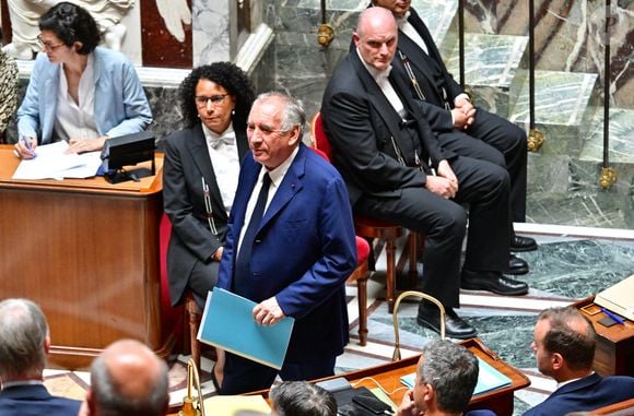 François Bayrou, Premier ministre - Illustrations du vote de confiance accordé au Premier ministre François Bayrou à l'Assemblée nationale à Paris, le 8 septembre 2025.
© Christian Liewig/Bestimage