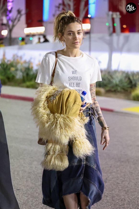 Paris Jackson lors du concert de la tournée The Celebration Tour de Madonna au Kia Forum, à Inglewood. © Backgrid USA / Bestimage