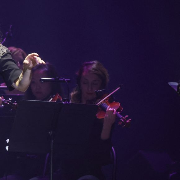 Isabelle Boulay en concert en hommage au 60e anniversaire de la disparition d'Edith Piaf à la Seine Musicale à Boulogne-Billancourt le 17 octobre 2023. © Jack Tribeca / Bestimage