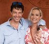Mère de quatre enfants, fruits de ses amours avec son mari Bertrand Lacherie, Elodie Gossuin est particulièrement touchée par les combats de l'UNICEF.
Elodie Gossuin et son mari Bertrand Lacherie assistent aux Internationaux de France 2021 à Roland Garros le 12 juin 2021 à Paris, France. Photo by Laurent Zabulon/ABACAPRESS.COM