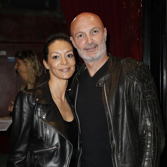 Frank Leboeuf et sa femme Chrislaure Nollet - Dîner de l'équipe de France 98 au Buddha-Bar à Paris à l'occasion des 20 ans de la victoire de l'équipe de France, le 11 juin 2018. © Marc Ausset-Lacroix/Bestimage