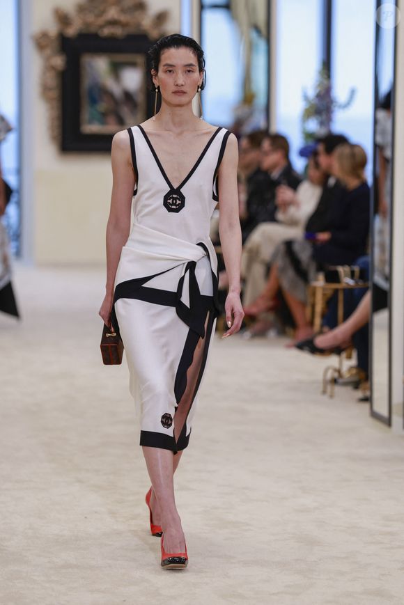 Défilé Chanel "Collection Croisière 2026-2027 (Chanel Cruise)" au Casino municipal de Biarritz, France, le 28 avril 2026. 

© Olivier Borde/Bestimage