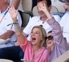 Oriane Deschamps et Michèle Laroque lors des Internationaux de France de Tennis de Roland Garros 2025. Paris, le 30 mai 2025 @Zabulon Laurent ABACA