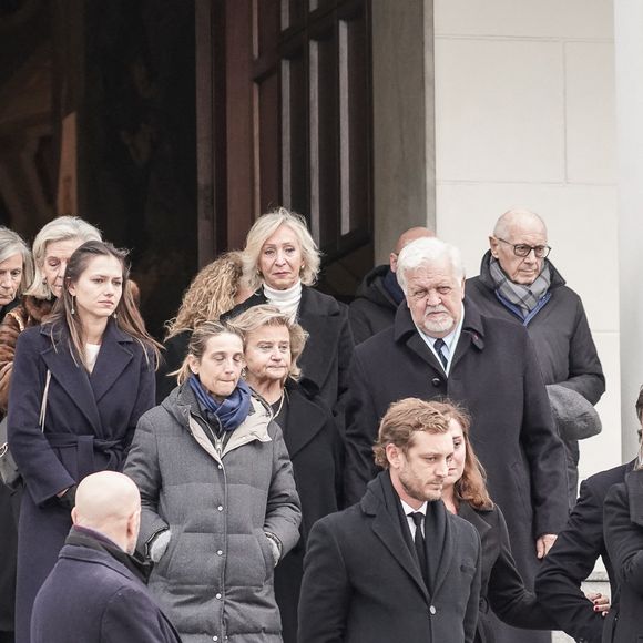 Pierre Casiraghi- Obsèques de Fernanda Biffi Casiraghi (99 ans), mère de Stefano Casiraghi, à Fino Mornasco, Italie, le 9 décembre 2024. © Emanuele Roberto De Carli/IPA via ZUMA Press/Bestimage