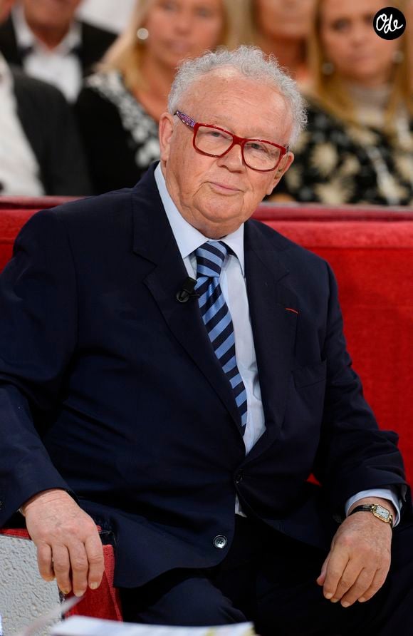 Philippe Bouvard - Enregistrement de l'émission "Vivement dimanche" à Paris le 29 octobre 2014.
© COADIC GUIREC / BESTIMAGE