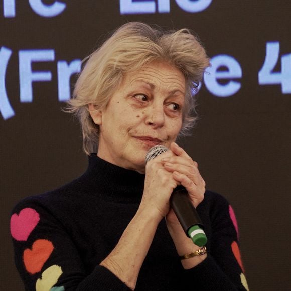 Lio, trophée d'honneur - Cérémonie des Trophées médiaClub'Elles 2026 dans les salons de l'Hôtel de Lassay © Anne-Sophie Guebey / Bestimage