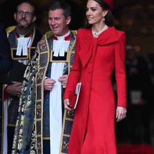 Catherine (Kate) Middleton, princesse de Galles - La famille royale britannique célèbre le 76ème Commonwealth Day à l'abbaye de Westminster à Londres, le 10 mars 2025.