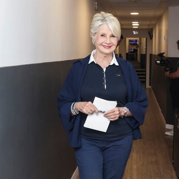 Exclusif - Danièle Gilbert, sur le plateau de l’émission « TPMP » présentée par C.Hanouna et diffusée en direct sur C8, Paris, France, le 23 septembre 2024. © Jack Tribeca / Bestimage