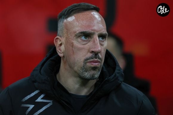 Franck Ribery, coach adjoint de la US Salernitana 1919 lors du match de football Serie A 2022/23 opposant l'AC Milan à l'US Salernitana 1919 au stade San Siro à Milan, Italie, le 13 mars 2023. le match s'est terminé par un match nul 1-1. © Fabrizio Carabelli/LPS/Zuma Press/Bestimage