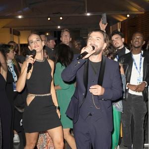 Constance Gay, Michaël Youn - Soirée à l'Espace Encan après la cérémonie de clôture de la 26ème Edition du Festival de la Fiction de La Rochelle. Le 14 septembre 2024
© Christophe Aubert via Bestimage