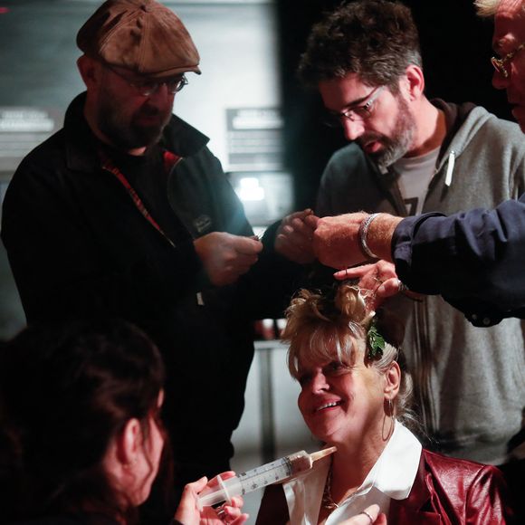 Exclusif - Isabelle Nanty - Backstage - Tournage de l'émission "Panique au 31", scénarisée par A.Ducret et T.Villa, réalisée par G.Leforestier, diffusée le 30 décembre 2024 sur TF1.
© Christophe Clovis / Bestimage